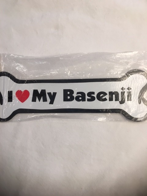 Z I love my Basenji Magnet