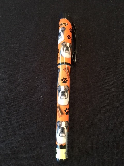 Bull Dog Orange Pen