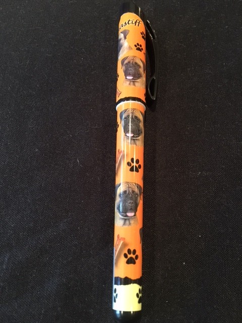 Bull Mastiff Orange Pen