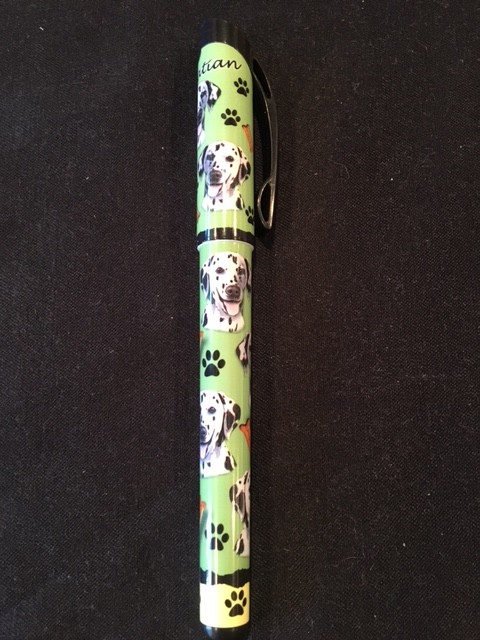 Dalmatian Green Pen