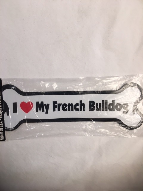Z I love my French Bulldog Magnet