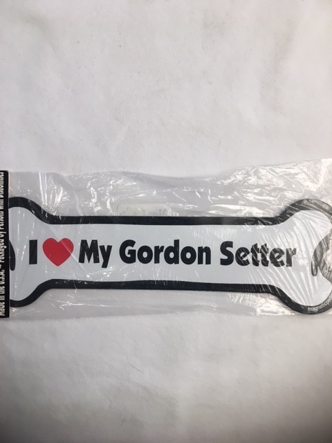 Z I love my Gordon Setter Magnet