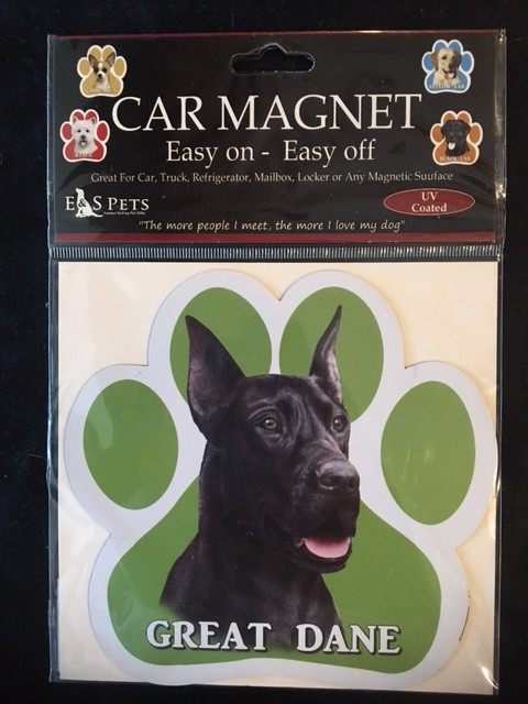 Great Dane Black Magnet