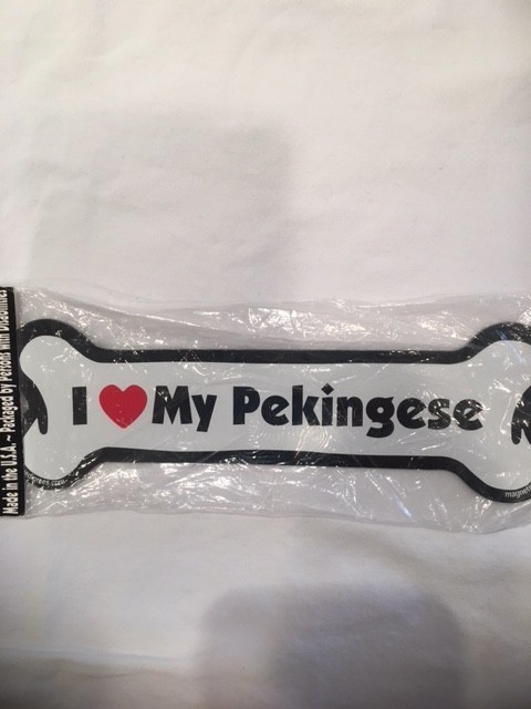 Z I love my Pekingese Magnet