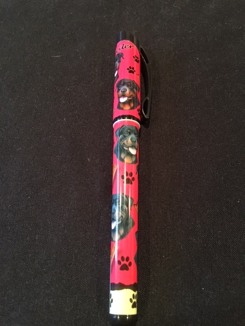 Rottweiler Red Pen