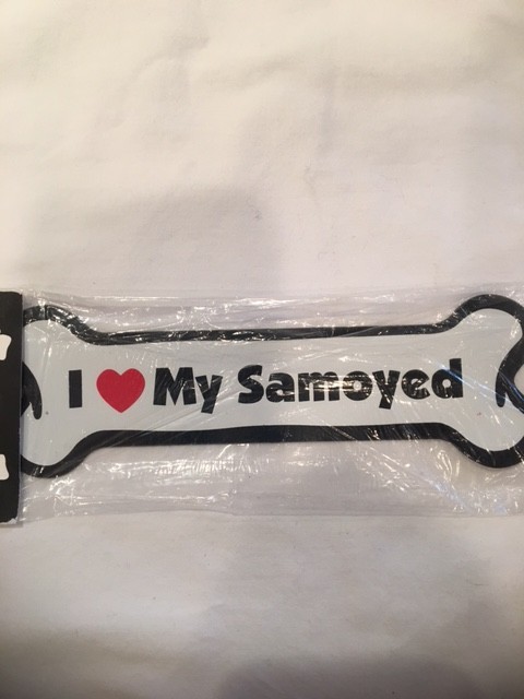 Z I love my Samoyed Magnet