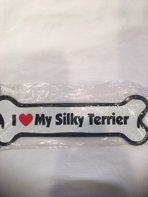 Z I love my Slky Terrier Magnet