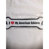 Z I love my American Eskimo Magnet