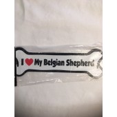 Z I love my Belgian Shepherd Magnet
