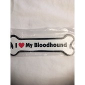 Z I love my Bloodhound Magnet