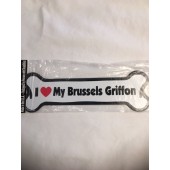 Z I love my Brussels Griffon Magnet