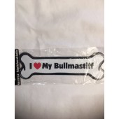 Z I love my Bullmastiff Magnet