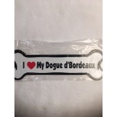 Z I love my Dogue d'Bordeaux Magnet
