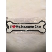 Z I love my Japanese Chin Magnet