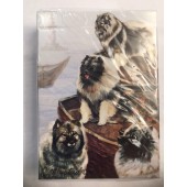 Keeshond Cards