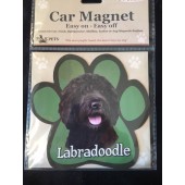 Labradoodle Black Magnet