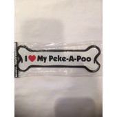 Z I love my Peek-A-Poo Magnet