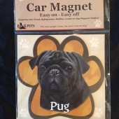 Pug Black Magnet