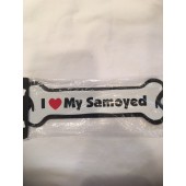 Z I love my Samoyed Magnet
