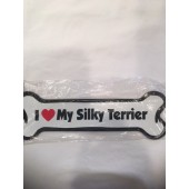 Z I love my Slky Terrier Magnet